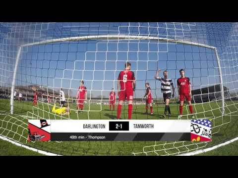 Darlington 3-2 Tamworth - Vanarama National League North - 2016/17