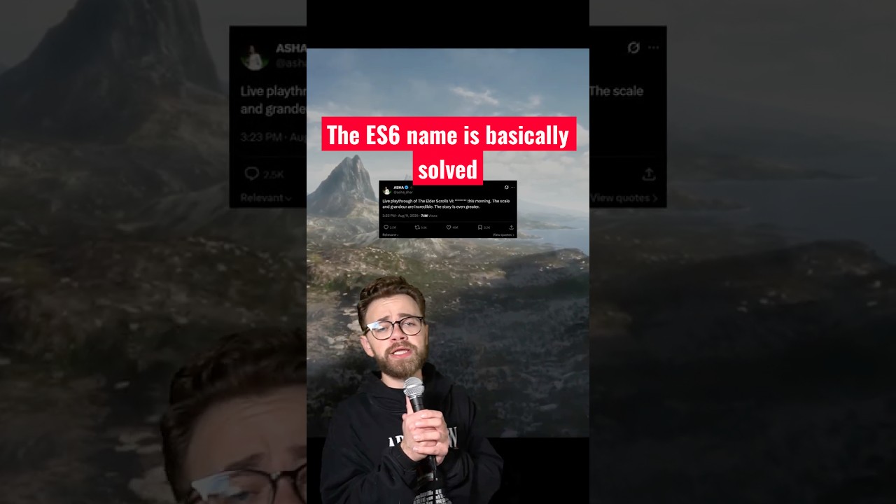 Elder Scrolls 6's subtitle has 8 letters, and Sentinel fits perfectly
