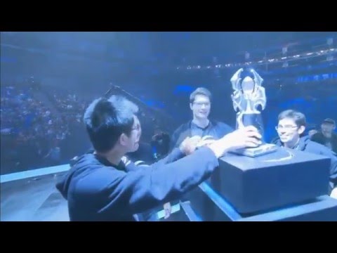 Dota 2 RAGE - Shanghai Major - SECRET Great Champion Moment