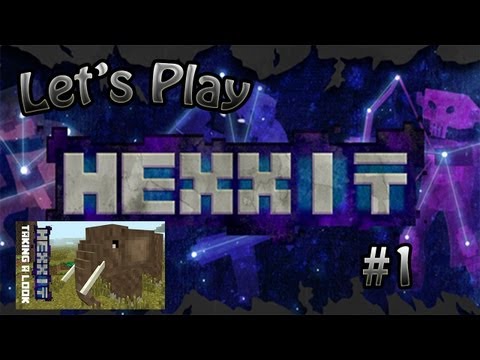 Let's Play Hexxit - #1 Mammoths !?!