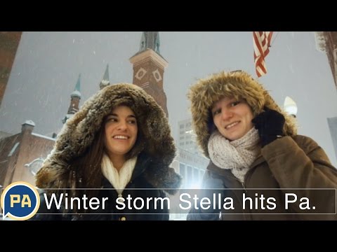 Winter storm Stella hits Pa.; Harrisburg awakens to heavy snow