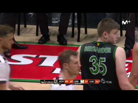 Highlights de Simon Birgander en el CJB 81-73 Unicaja (J1 Lliga Endesa 2019/20)