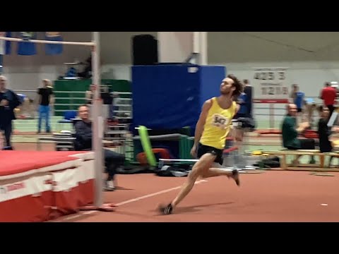 Filip Mrčić (CRO) 215 cm PBi High Jump Men 2nd Place Croatian National Championships Zagreb 2023