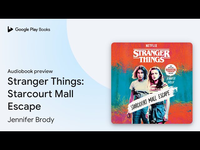 Vídeo relacionado con Stranger Things Christmas Pattern Saludos Starcourt Mall Manga Larga