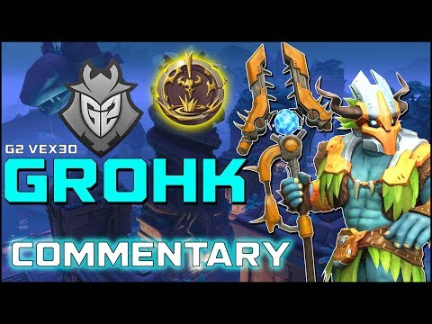 Paladins Pro | Patch 2.01 PTS! More Grohk! Part 2 Commentary! | G2 Vex30