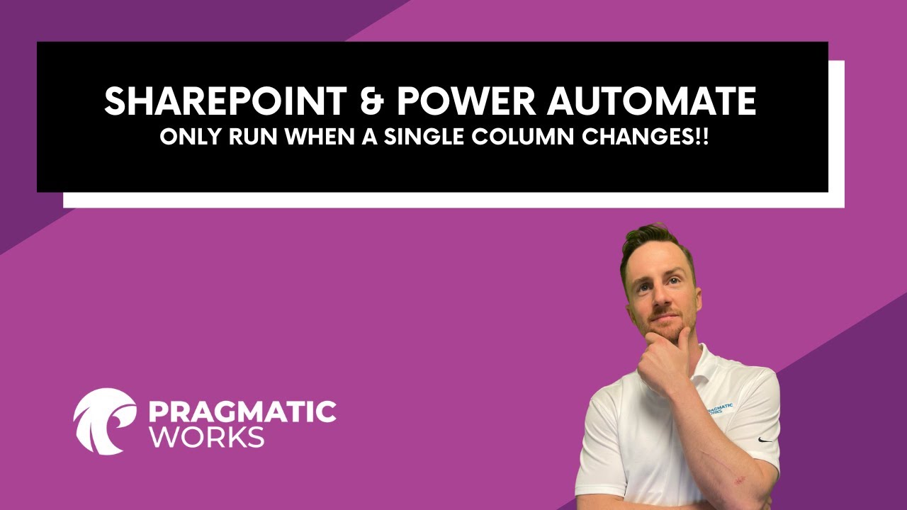 SharePoint & Power Automate - Only Run When a SINGLE COLUMN Changes!!