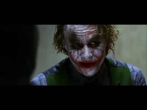 The Dark Knight - Batman interrogates the Joker - french and english subtitles