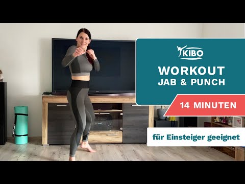 KIBO - Kickbox Aerobic Workout mit Jab & Punch | perfekt für Einsteiger | 14 Minuten