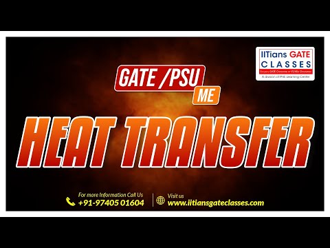 Heat and Mass Transfer L5 | GATE/PSU Mechanical Engineering Online Coaching | GATE ME Online Classes