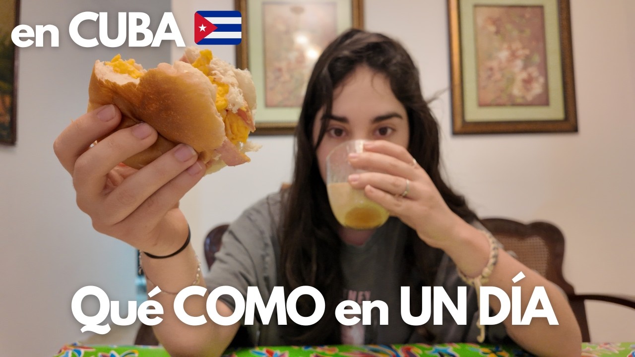 Qué como en Un día en Cuba 🇨🇺 