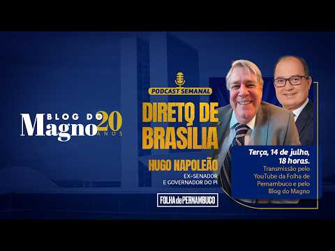 MEMÓRIAS DO PODER: Hugo Napoleão quebra o silêncio e expõe bastidores inéditos da Nova República.