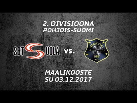 Maalikooste: SBT Suola vs. Merikoski SBT (3.12.2017)