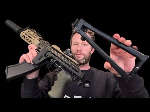 Polarizing Build — AKS‑74U With Rail Adapter And MCX‑Style Stock
