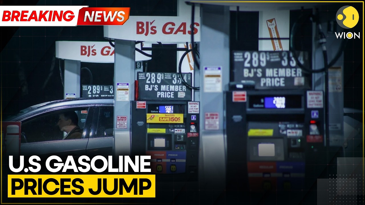 US-Iran War: Retail Gas Prices Reach Highest Ever During Trump Presidency | WION BREAKING