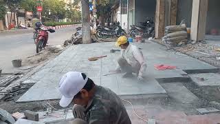 Lát đá vỉa hè