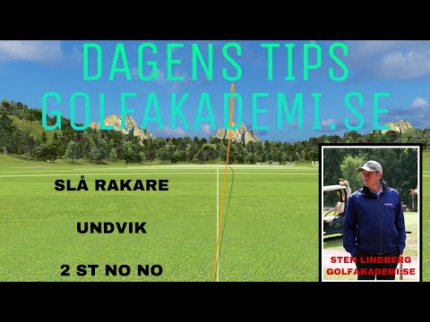 SLÅ RAKARE (DAGENS TIPS VOL. 8) @golfakademihbg
