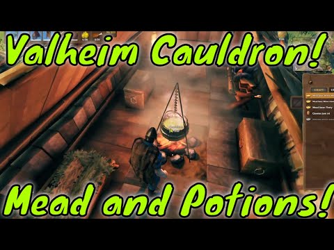 Valheim Cauldron Basics How To Make Mead!