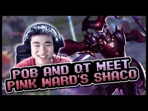 POB and Qt meet Pink Ward's Shaco Mid - Pobelter & Imaqtpie Duo Queue - Highlights