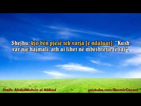 157. Varja e hudhrave fëmijëve që mos të zihen hundësh dhe mos të kenë ftohtë-el Abbad