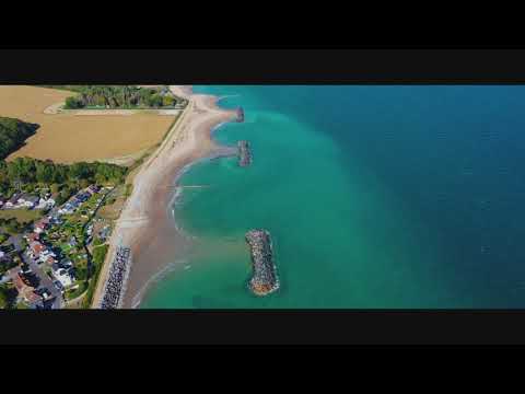 Elmer Sands Beach, West Sussex, Drone DJI Mavic 2 Pro,  4K