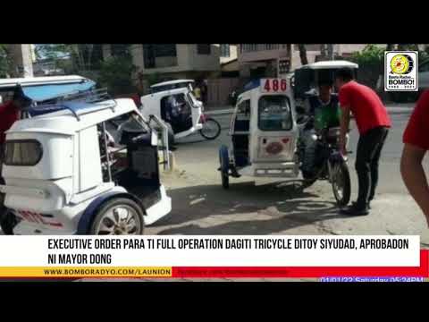 Maipatpatungpalen ti executive order nga inyatnag ni Mayor Dong Gualberto para ti full operation dag