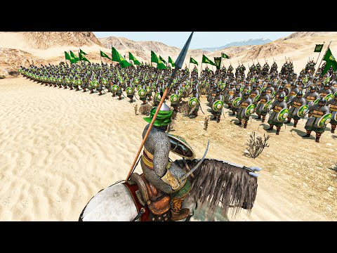 500 Islamic Warriors vs 1000 Roman Legionaries — The Desert Ambush