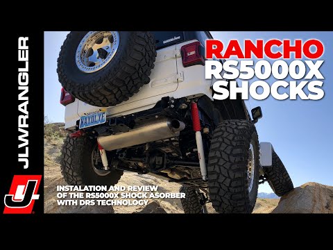 Jeep JL Wrangler Shocks - Rancho RS5000X with DRS Technology Installation & Review : JL JOURNAL