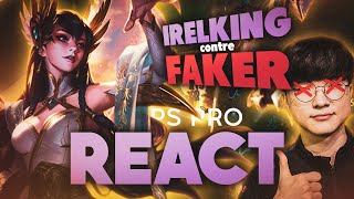 La dépression MAXIMALE - Pandore Reacts 'T1 Faker se fait DÉTRUIRE par IRELKING Best of LoL Stream'