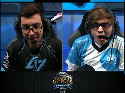CLG VS C9 - Game 1 Highlights - 2017 NA LCS Spring