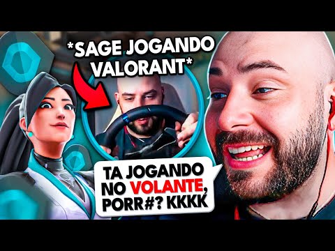 ANALISEI um PLATINA jogando de SAGE! Dannylives #87 - VALORANT