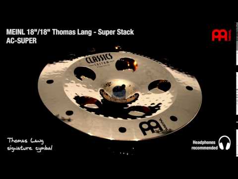 MEINL CYMBALS 2017 ARTIST CONCEPT Super Stack - Thomas Lang