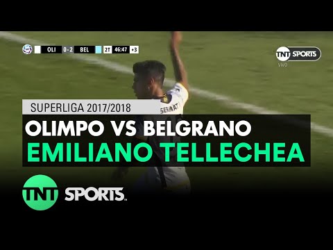 Emiliano Tellechea (1-2) Olimpo vs Belgrano | Fecha 13 - Superliga Argentina 2017/2018