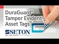 DuraGuard® Tamper Evident Asset Tags | Seton Video