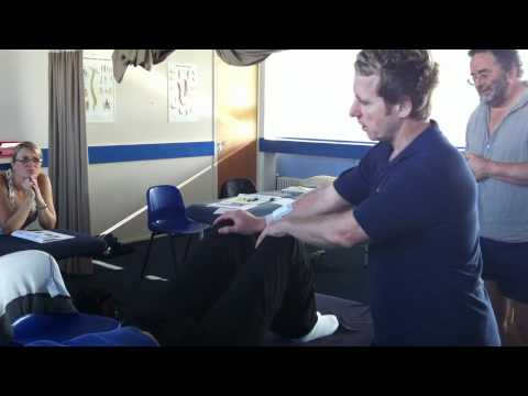 How to treat a pubic symphysis dysfunction with a muscle energy technique and manipulation