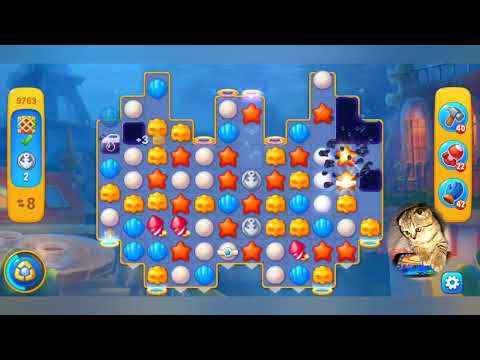 Fishdom 2022, no Boosters,   9763     level  -  прохождение без бустеров,   9763   уровень.