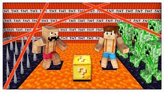 RIESCI A SCAPPARE USANDO SOLO I LUCKY BLOCK? - Minecraft ITA