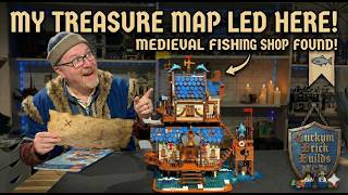 Reobrix European Century Fishing Shop LEGO Compatible Full Build Details and Review