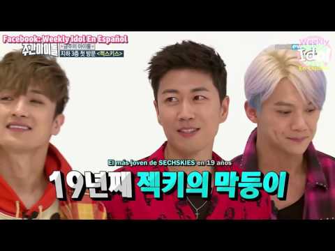 [Sub Español] 161207 Weekly Idol SECHSKIES (Parte 1)