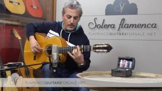 Video thumbnail for Gerundino Fernández 1976 flamenco guitar for sale played by Pedro Javier González by flamencoguitarsforsale
