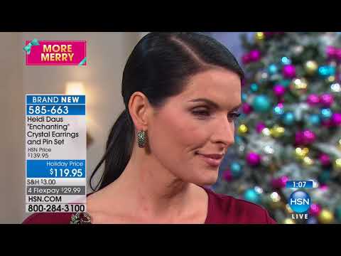 HSN | Heidi Daus Fashion Jewelry Gifts 12.07.2017 - 04 PM