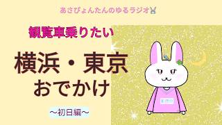 【雑談】お出かけ初日のあれこれと、ちょっと思ったこと｜ゆるラジオ🐰