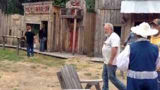 preview picture of video 'Strolling through old west town Coopersville discovered in N Michigan wilderness'