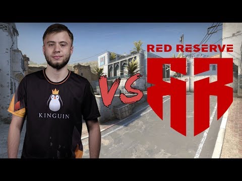 CSGO: POV Kinguin reatz vs Red Reserve (28/13) dust2 @ DH Open Montreal 2018
