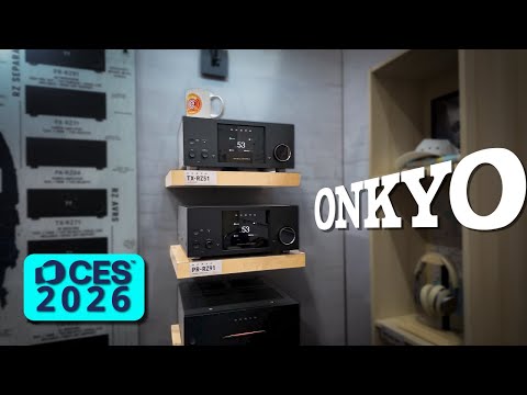 Onkyo Surprises at CES 2026 with New Line of A/V Receivers and Home Theater Separates