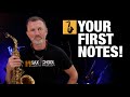 Saxophone Lesson Beginner Saxophone First Notes