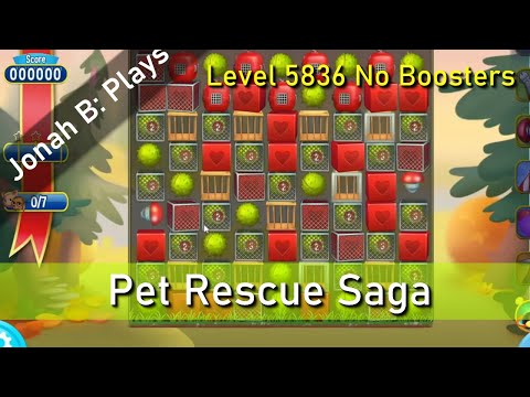 Pet Rescue Saga Level 5836 No Boosters