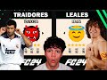 ENFRENTO A TRAIDORES vs LEALES en FIFA!