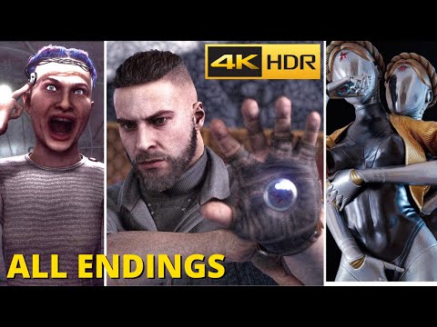 Atomic Heart - ALL ENDINGS (Good Ending, Bad Ending, Twin Robot Ladies Ending) PS5 4K 60FPS HDR