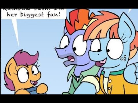 "Fangirl" - MLP:FIM Comic Dub (Scootaloo / Comedy / Bow Hothoof / Windy Whistles )