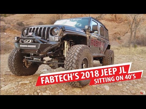 Driving Line: Ride of The Week: Fabtech's 2018 Jeep Wrangler JL